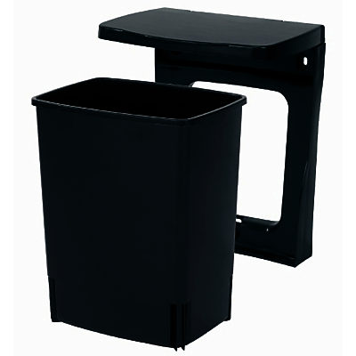 Brabantia Built in Bin, Black, 10L Brabantia Built in Bin, Black, 10L